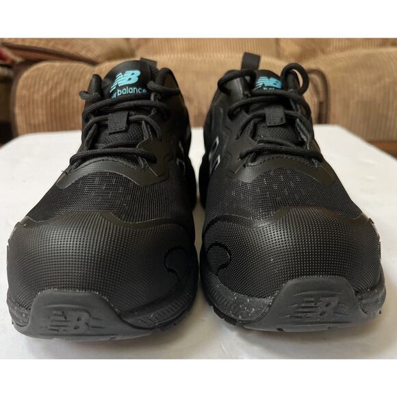 Women’s New Balance Composite Toe Logic Industrial Boot, Black/Aqua, 8.5 NEW - Picture 7 of 9